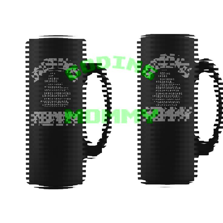 Coding Mommy Programador De Código Binario Para Mamá Taza de café