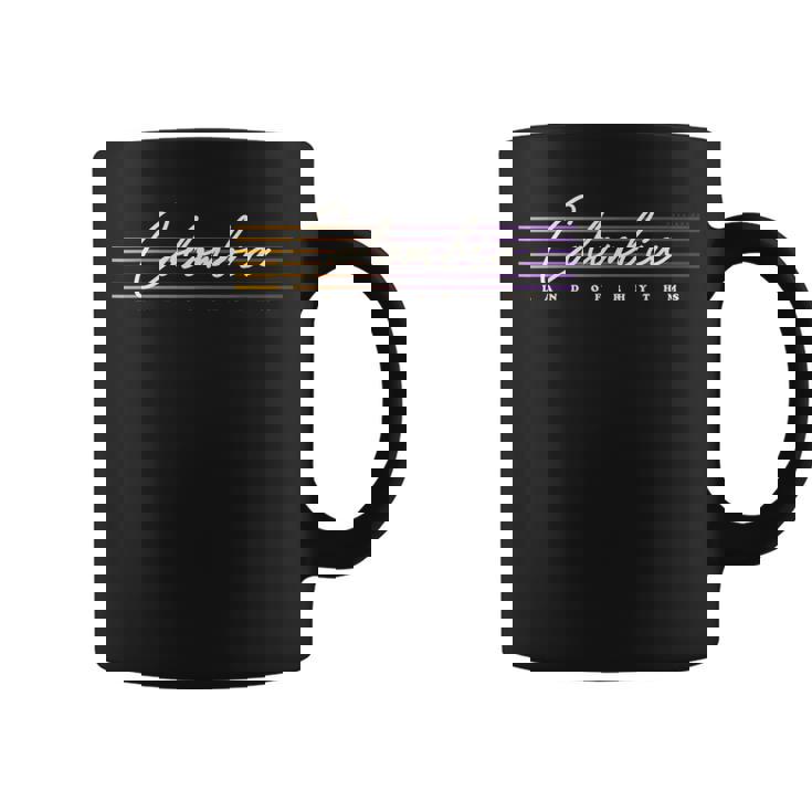 Colombia レトロなスタイルのコロンビア コーヒーマグ