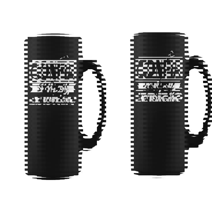 Confía En Mioy Electromecánico Taza de café