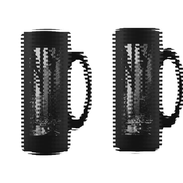 Cool New York City Abstractkyline & New York コーヒーマグ