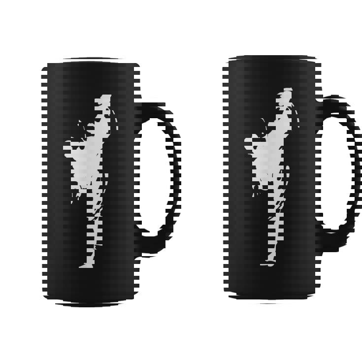 Cool Taekwondo Man Fighting Graphic & Cool s コーヒーマグ