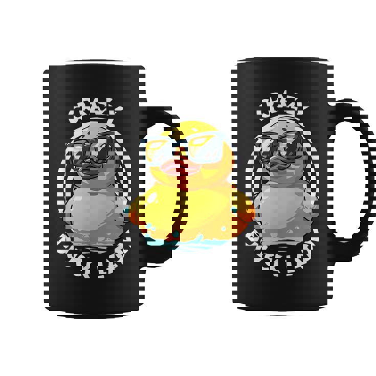 Crazy Duck Lady キュート アヒル ママ アヒルの所有者 面白い I Love Ducks コーヒーマグ