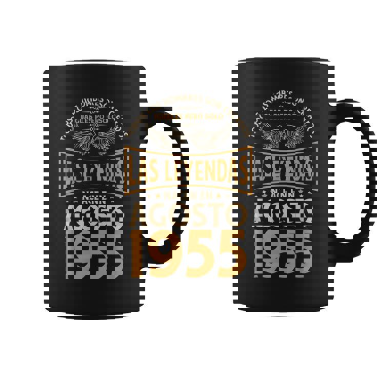 Cumpleaños Hombre Regalos Las Leyendas Agosto 1955 Taza de café