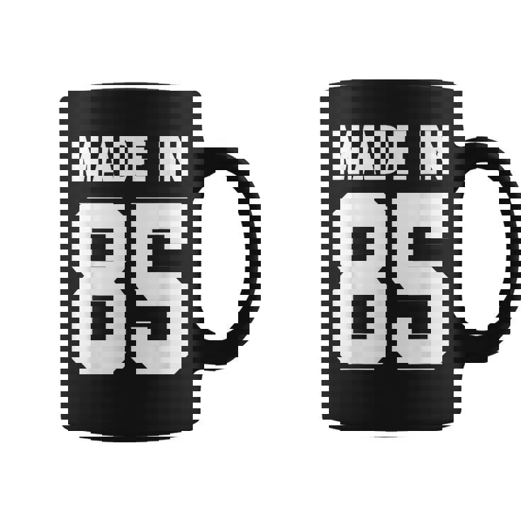 Cumpleaños Motivo Número Nacido Año 1985 Taza de café