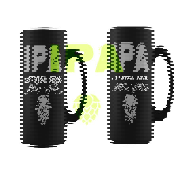 Cute Ipa Lot When I Drink Beer Drinker's Pun コーヒーマグ