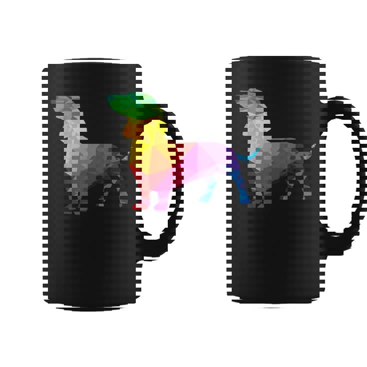 Dachshund Gay Pride Lgbt Lgbtq Rainbow Flag Dog Lovers コーヒーマグ