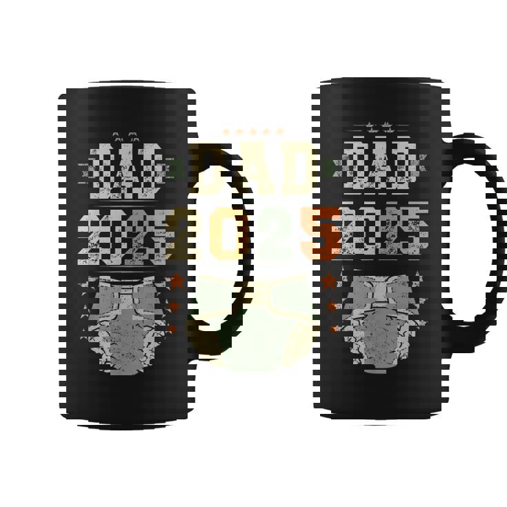 Dad 2025 年生パパ、新米パパ、初めてのパパ コーヒーマグ