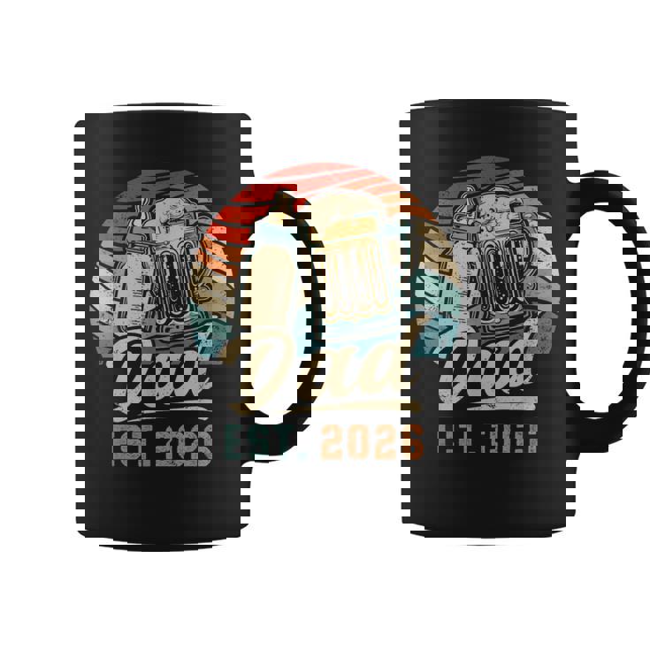 Dad Est 2026 年のパパ 初めての父の日 若いパパ 新しいパパ コーヒーマグ