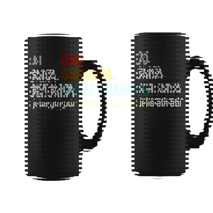Dad Grandpa Great Grandpa Fathers Day For Grandpa Coffee Mug