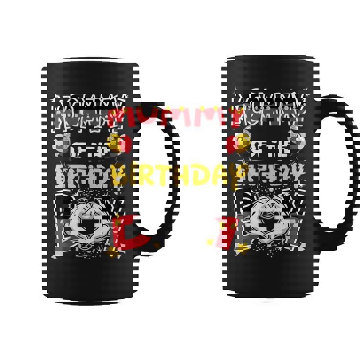 Dad And Mom Mommy Of The Birthday Boy Family Party Decor Coffee Mug