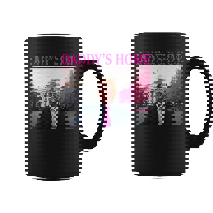 Daddy's Home President Donald Trump Pink Trumpelfie コーヒーマグ