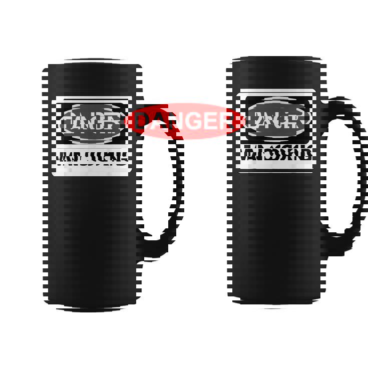 Danger Man Cooking Bbqign コーヒーマグ