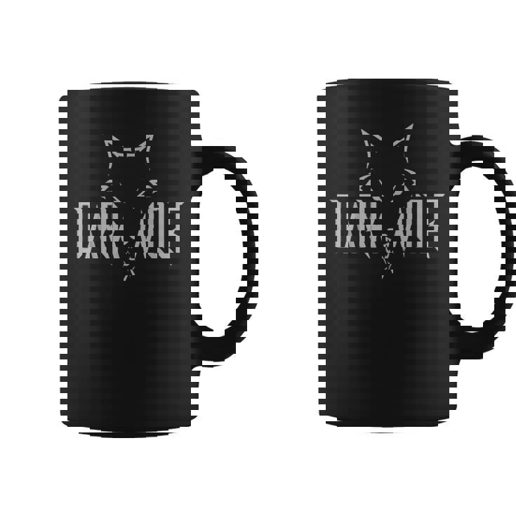 Dark Wolf Graphic Fierce Animaltreetwear コーヒーマグ