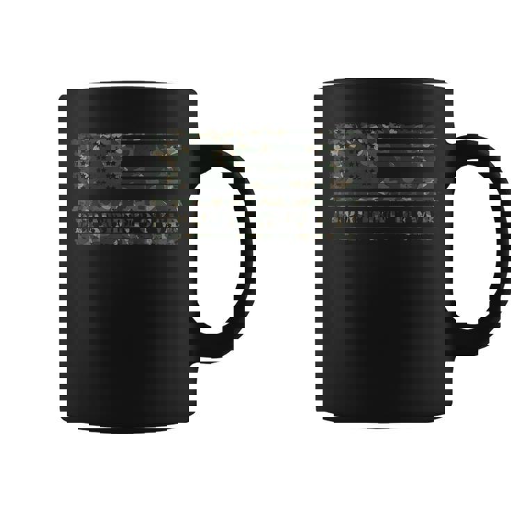 Department Of War Usa Camouflage Flag Department Of Defense Coffee Mug