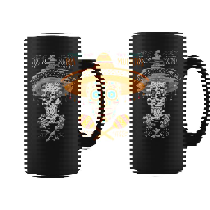 Dia -De-Los- Muertosグラフィック コーヒーマグ