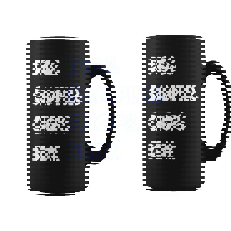 Dig&Sample&Chop&Beat シャツ Mpc ドラムサンプラー 音楽愛好家 コーヒーマグ