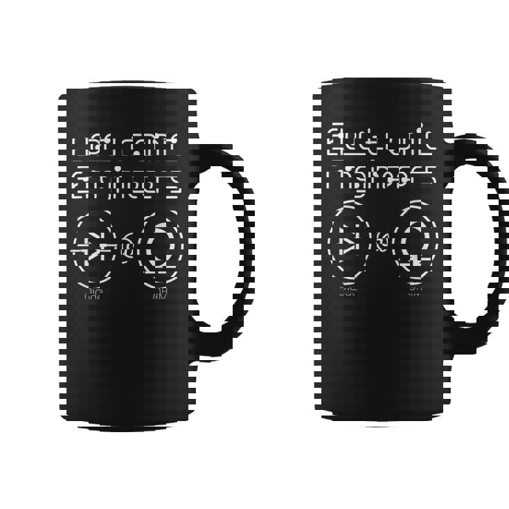 Diodo En Ohm Electronic Engineer Taza de café