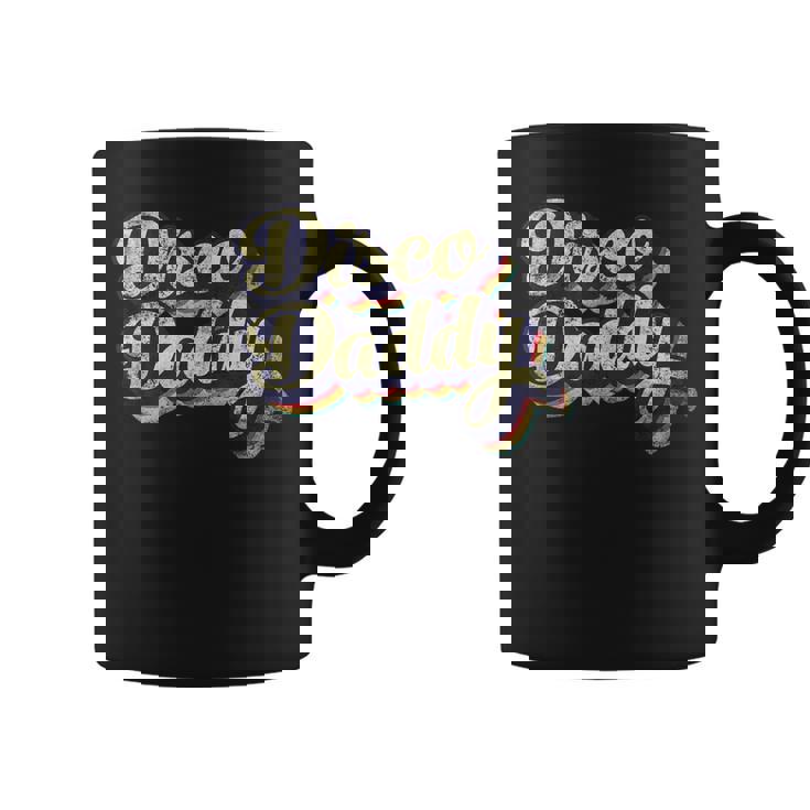 Disco Daddy Disfraz De Disco Para El Día Del Padre Para Hombre Taza de café
