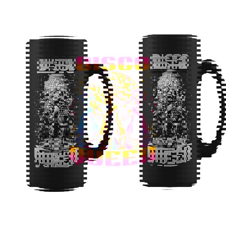 Disco Queen Retro Dancing 70 80 Disco Taza de café