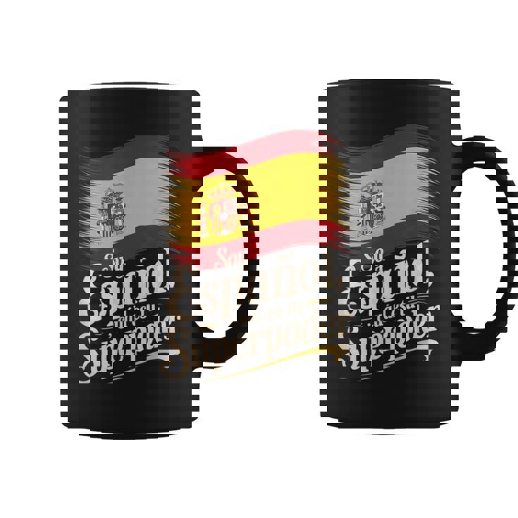 Diseño Divertido De España Orgullo Porer Español Taza de café