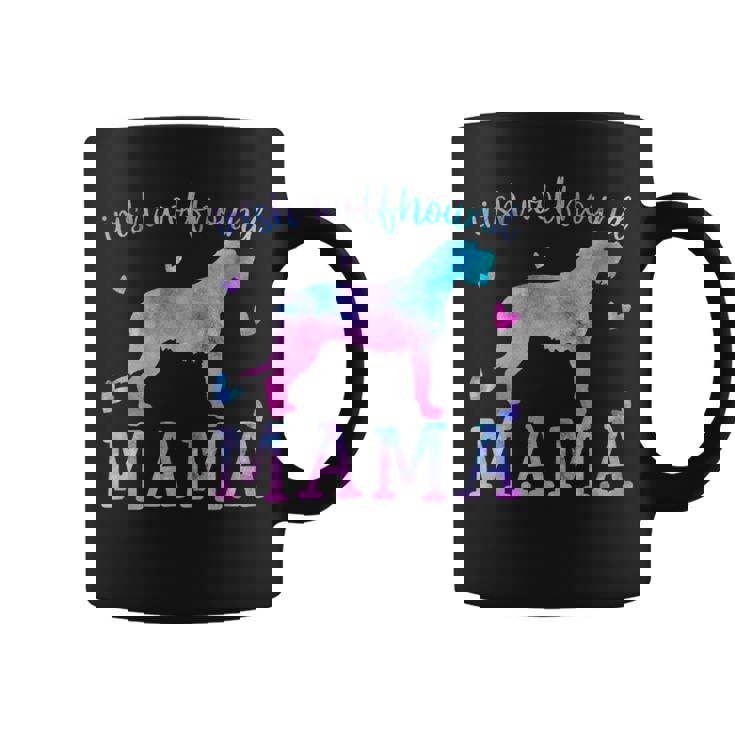 Distressed Irish Wolfhound Lovers Mom Mother's Day Coffee Mug