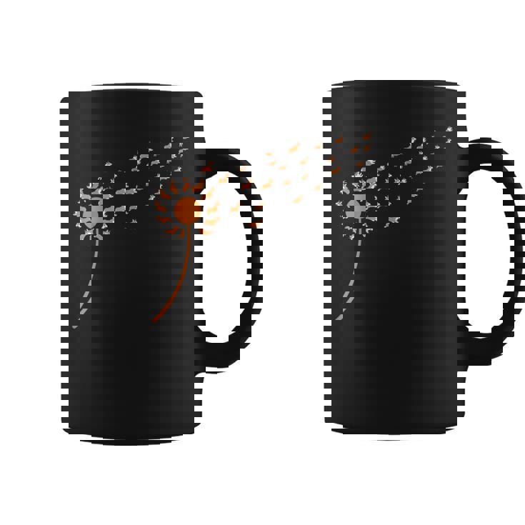 Dog Lovers 風に吹くタンポポのコーギー コーヒーマグ