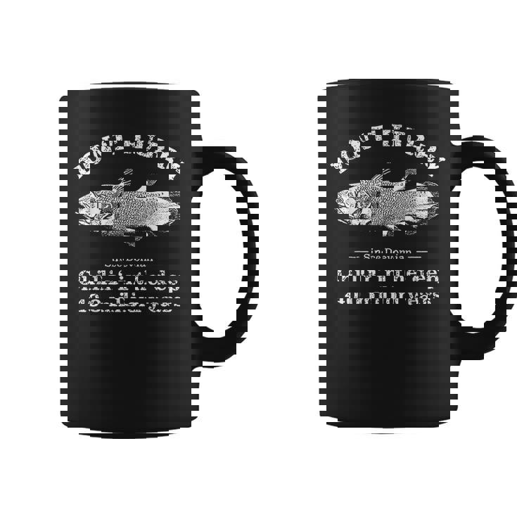 Don't Hurry Chillin' 日本製シーラカンス魚 コーヒーマグ