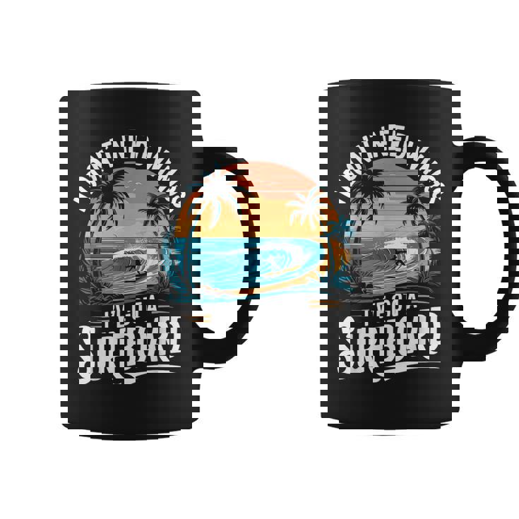 I Don't Need Wings I Have Aurfurfboard For Men コーヒーマグ