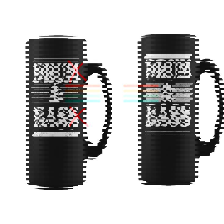 Drum & Bass Rum & Ass Retrointageibes Team コーヒーマグ