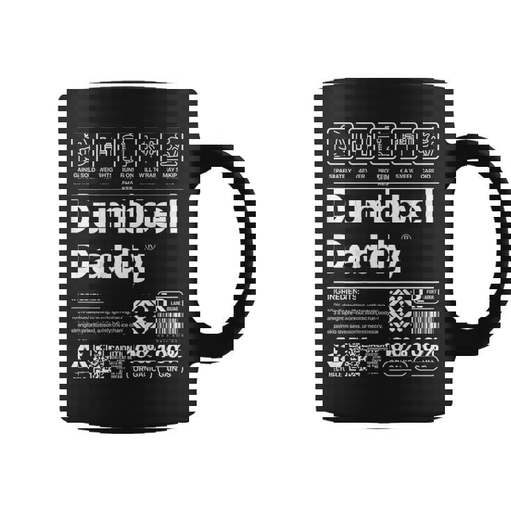 Dumbbell Daddy And Dad Gym Workout Father Coffee Mug