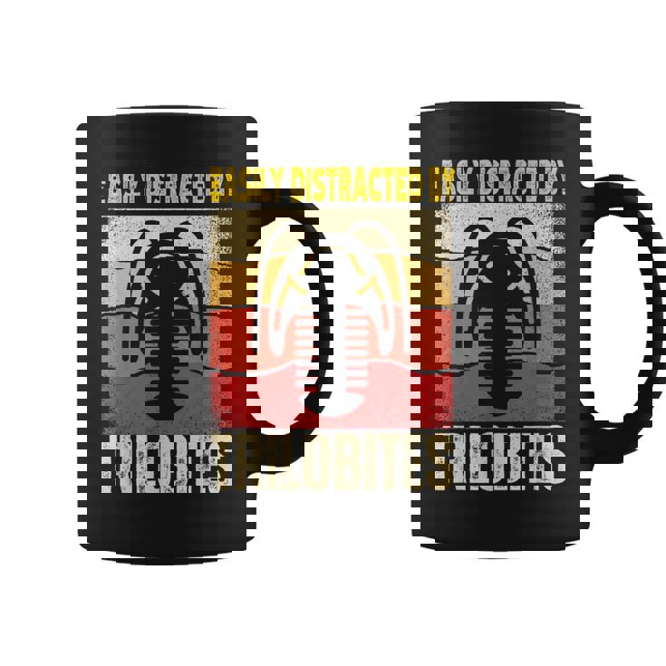 Easy Distracted By Trilobites Trilobite Lover コーヒーマグ