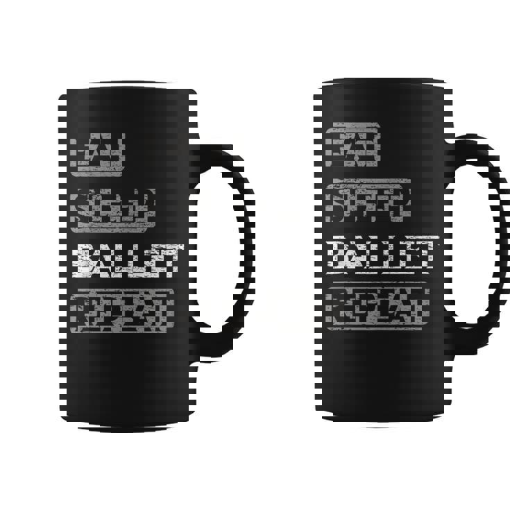 Eatleep Ballett Repeat コーヒーマグ