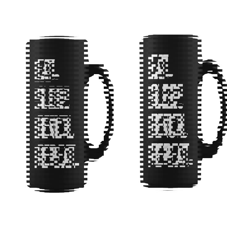 Eatleep ジム ワークアウト トレーニング ベンチプレス ウエイトリフティング コーヒーマグ