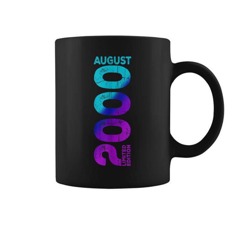 Edición Limitada Agosto 2000 Año 2000 Retro 2000 Taza de café