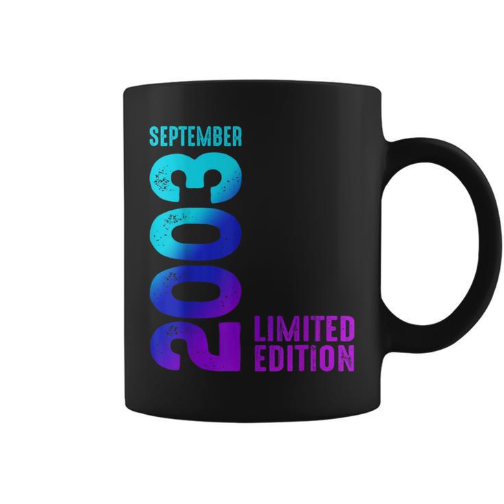 Edición Limitada Deeptiembre De 2003 Taza de café