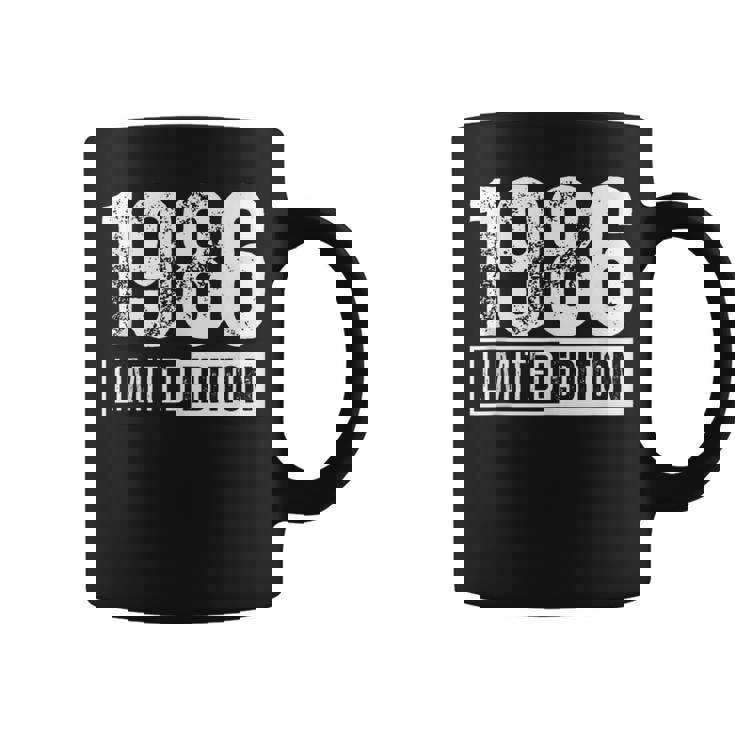 Edición Limitada Y Nacido En 1986 In Mangas Taza de café