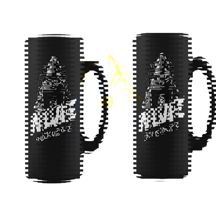 El Malware Noon Bolígrafos Informáticos Computadora Geek Hackers Taza de café