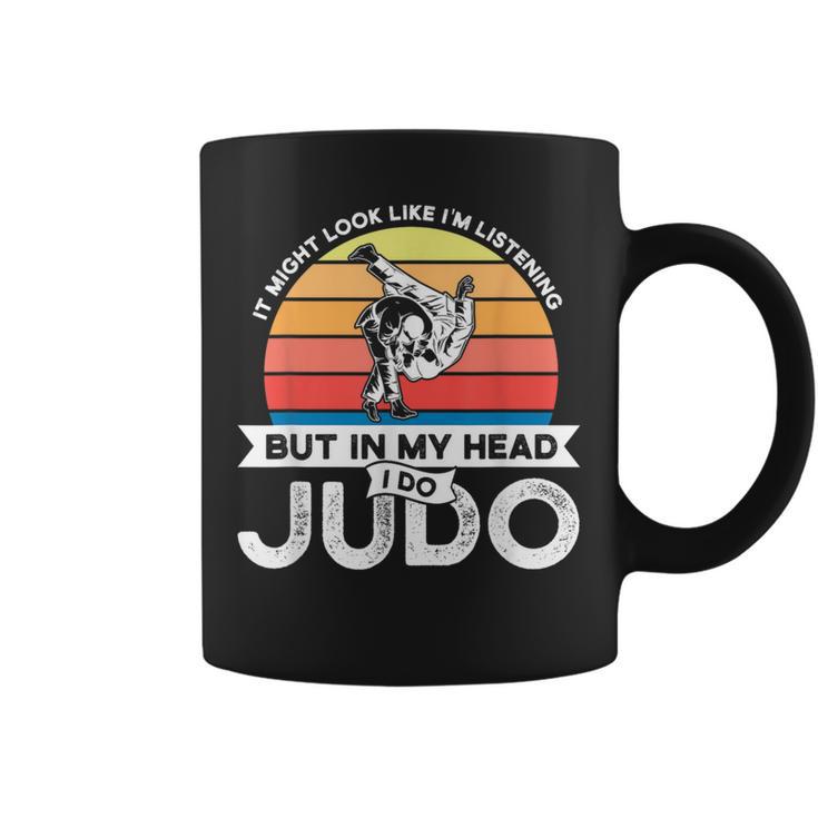 En Mi Cabeza Hago Judo Judo Taza de café