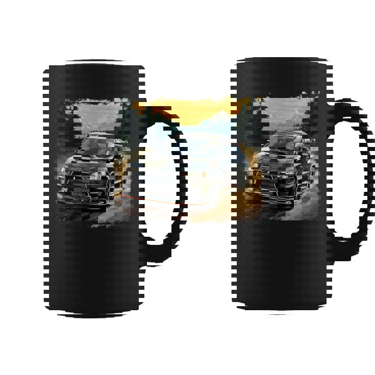 Evo 日本製スポーツカー コーヒーマグ