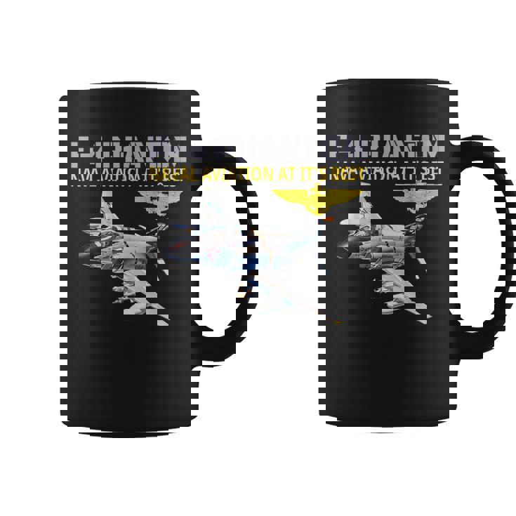 F-4 ファントム アクション中 海軍航空 最高 コーヒーマグ