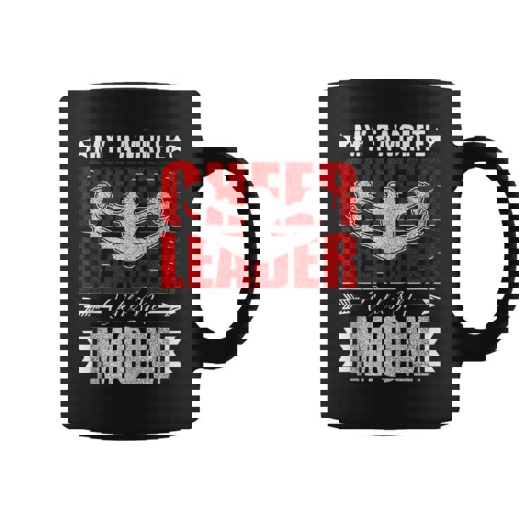 My Favorite Cheerleader Calls Me Mom Cheer Mom Coffee Mug