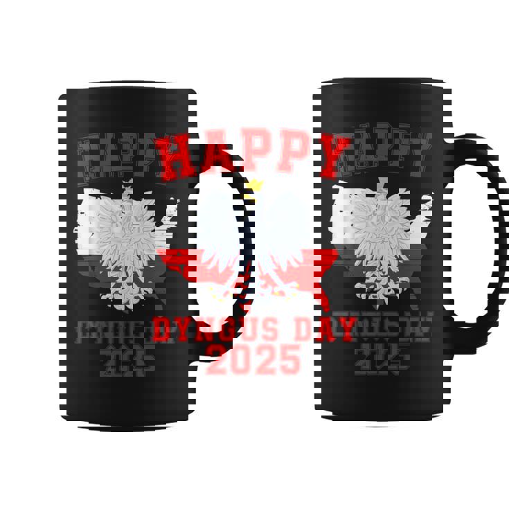 Feliz Día De Dyngus 2025 Polska Águila Blanca Polaca Día De Dyngus Taza de café