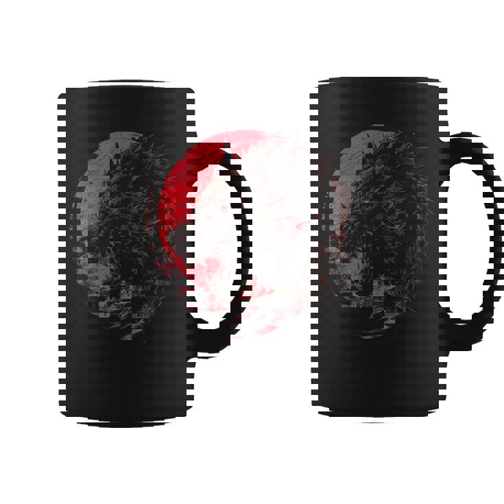 Fenrir Norse Wolf コーヒーマグ