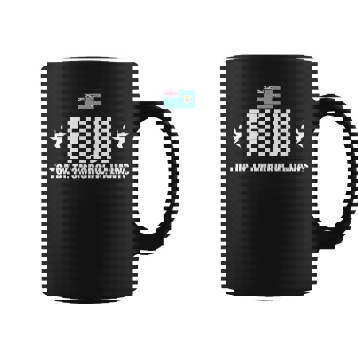 Fiji Today Tomorrow Always フィジー ラグビー コーヒーマグ