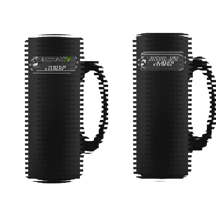 First Time Dad Achievement Unlocked Fatherhood コーヒーマグ