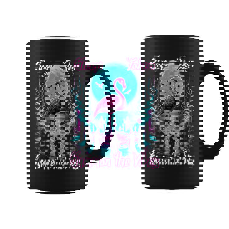 Flamingo Ritual Sleep Token Aesthetic Moon Vibes Coffee Mug