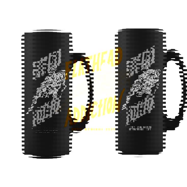 Flathead Addiction マゴチ 釣り コーヒーマグ