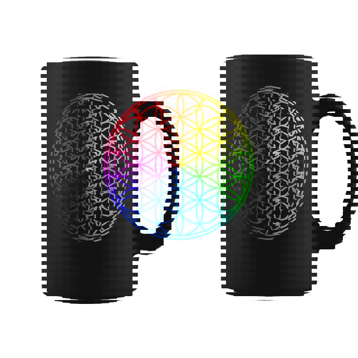 Flower Of Lifeacred Geometry Yogaフラワーオブライフ神聖幾何学瞑想ヨガ コーヒーマグ