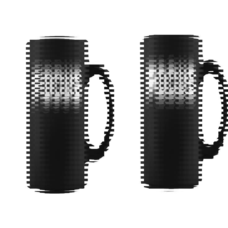 Focus クール トリッピー オプティカル イリュージョン コーヒーマグ