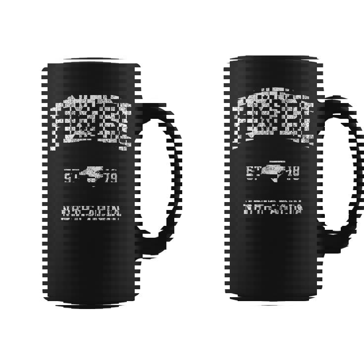 Foxfire ノースカロライナ Nc ビンテージ アスレチック スポーツデザイン コーヒーマグ